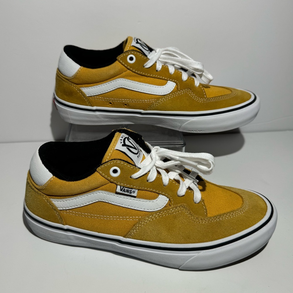 Vans Rowan Zorilla Pro Skate Shoes Golden Glow Mens Size 8.5 Casual Streetwear - Picture 2 of 9